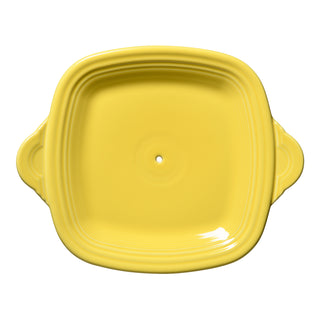 Square Handle Tray W/Hole