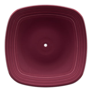 Square Luncheon Plate W/Hole
