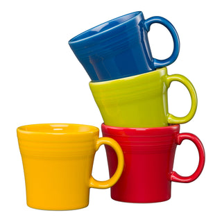 Brights Mixed Colors 15 OZ Set of 4 Tapered Mugs