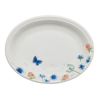 Breezy Floral Medium Oval Platter