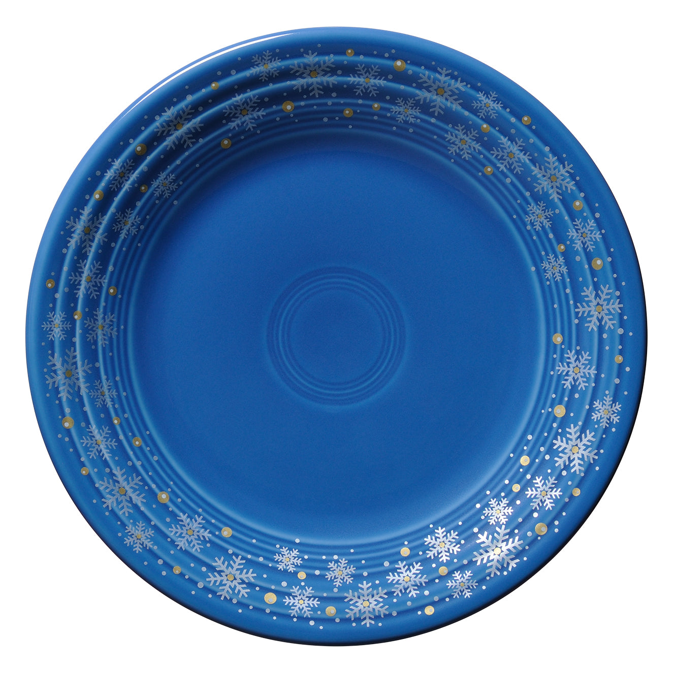 3 FIESTA on sale SNOWFLAKE SHAPED PLATES