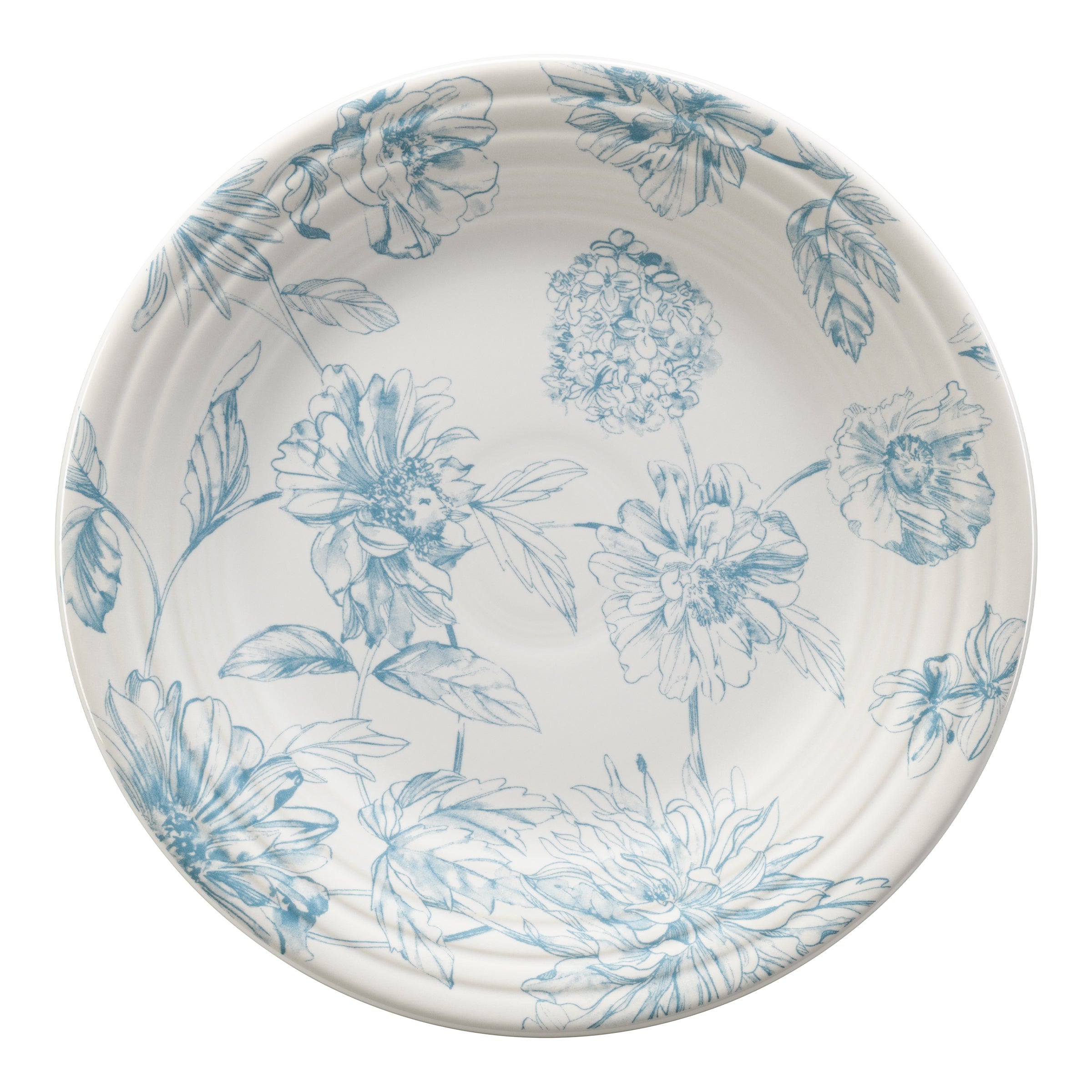 Flow newest Blue Luncheon Plate Shapoo & Rhoda Gardens (choice) from the G Harvey estate