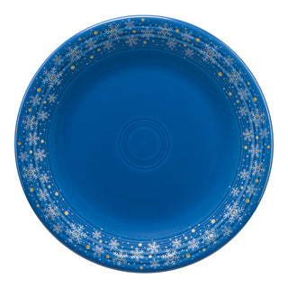 Snowflake Classic Rim 10 1/2 Inch Dinner Plate