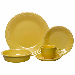 5pc Place Setting - place settings Made in America by The Fiesta Tableware Company