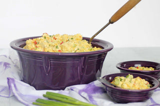 Large 10 Inch Round Covered Casserole 2.8 Quart