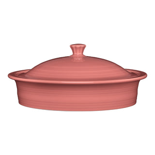 Small Covered Casserole/Tortilla Warmer - bakeware Made in America by The Fiesta Tableware Company