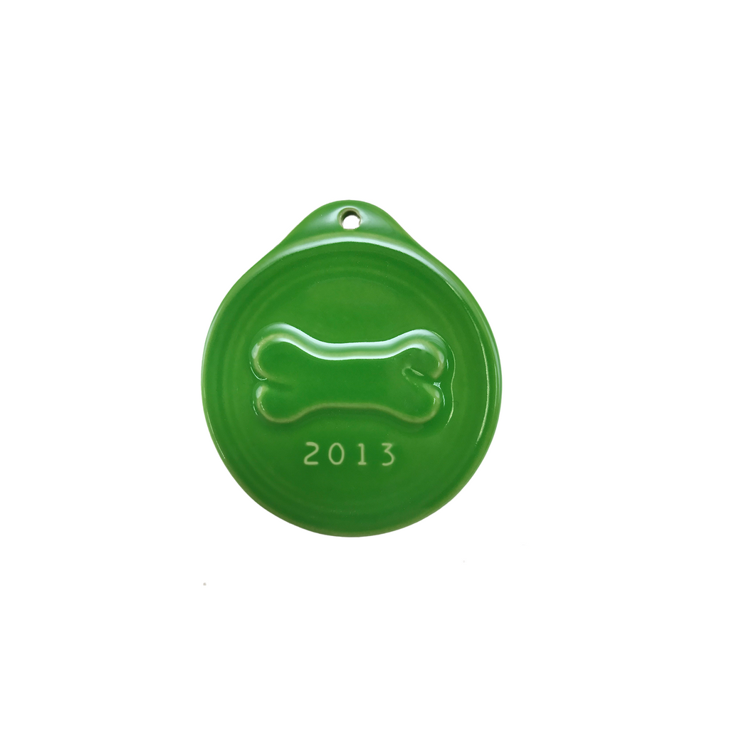 2013 Fiesta Dog Bone Ornament Fiesta Factory Direct