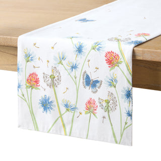 Breezy Floral Table Runner