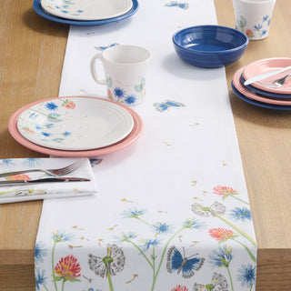 Breezy Floral Table Runner