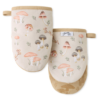 Fiesta Mushrooms 4-Pack Oven Mitt Set