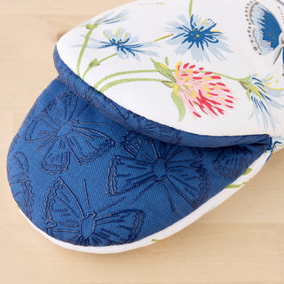 Breezy Floral 4-Pack Oven Mitt Set