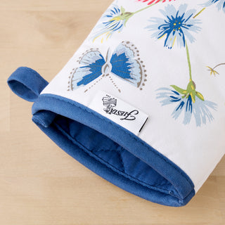 Breezy Floral 4-Pack Oven Mitt Set