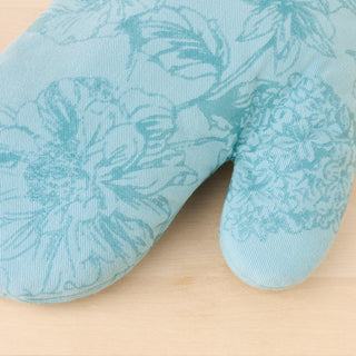 Botanical Floral 4-Pack Oven Mitt Set