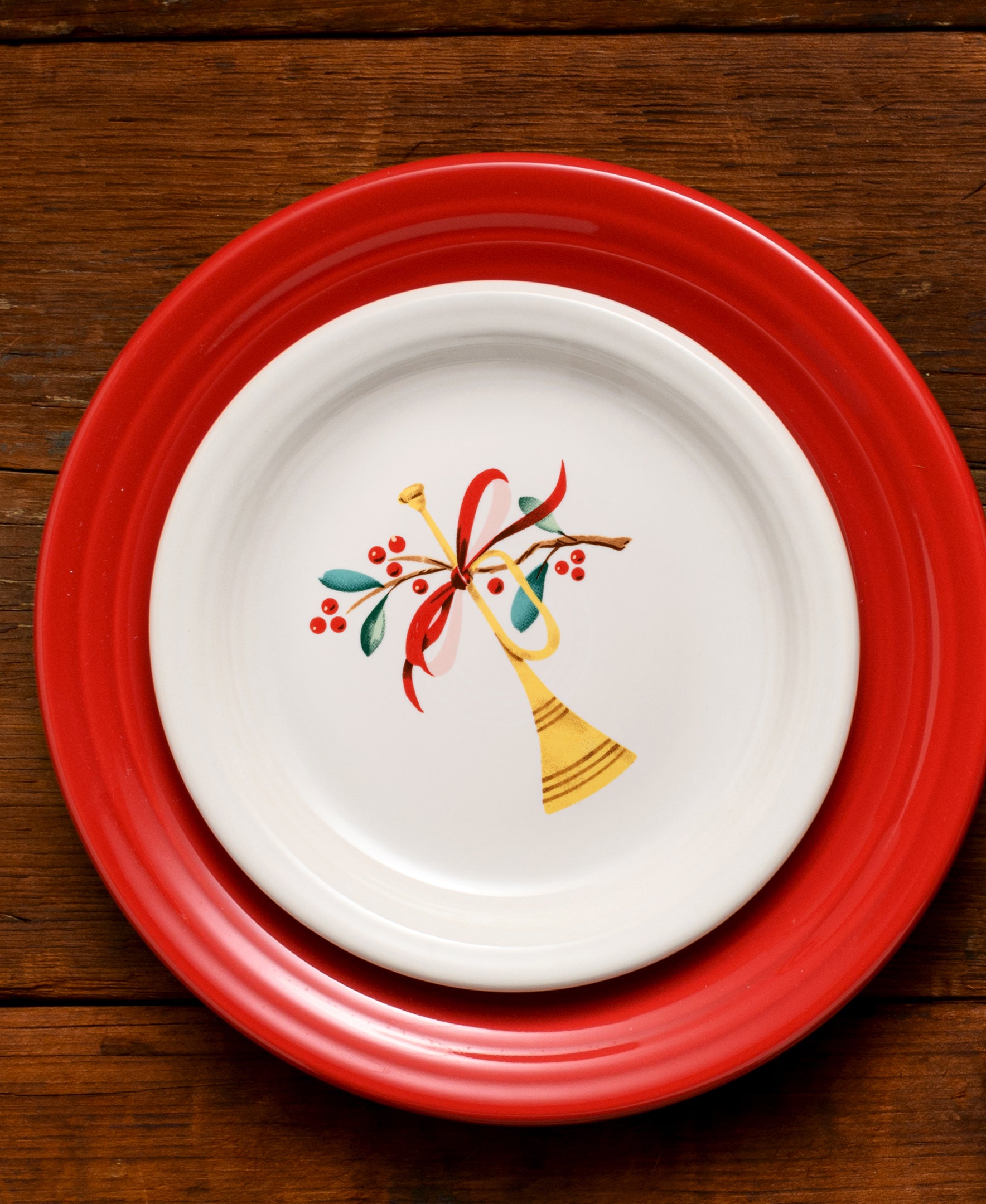 Fiesta Christmas Appetizer Plate - Thumbnail 2