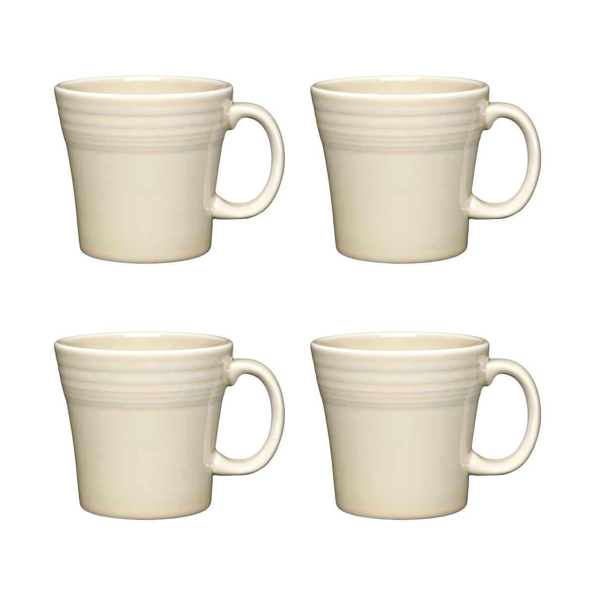 ビンテージ フィラスタFiesta 食器セット イェロークリーム色 Linen 15 OZ Set of 4 Tapered Mugs – Fiesta Factory Direct