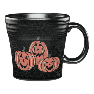 Trio of Happy Pumpkins Tapered Mug