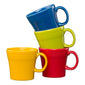 4pc Mixed Bright Tapered Mug Set