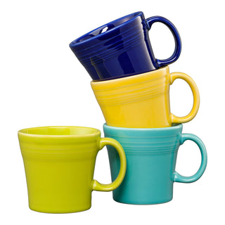 Cool Mixed Colors 15 OZ Set of 4 Tapered Mugs New Retired