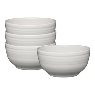 Fiesta - White Bistro Coupe 5 1/2 Inch Cereal Bowl 22 oz, Set of 4