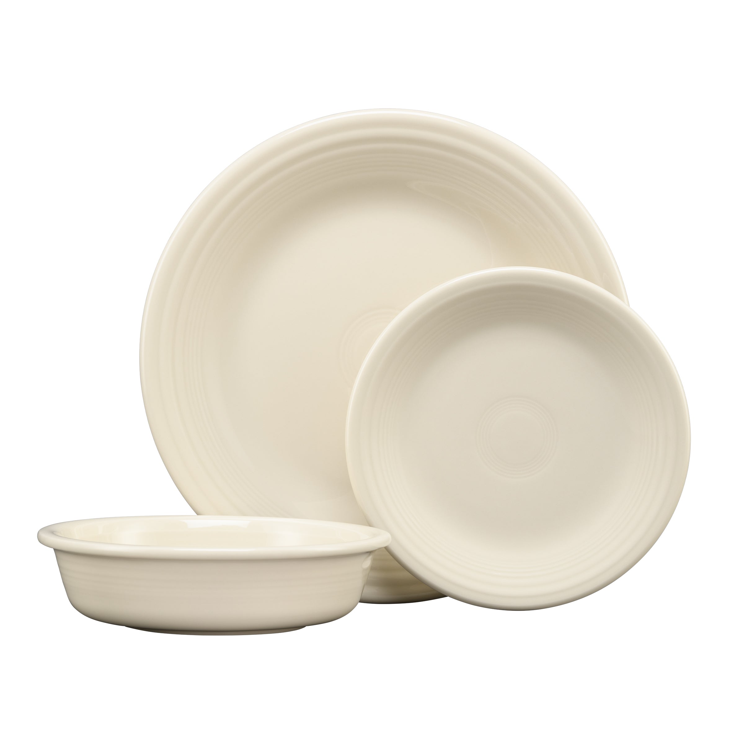 Classic Rim 3-Piece Place Setting, Service for 1 – Fiesta Factory