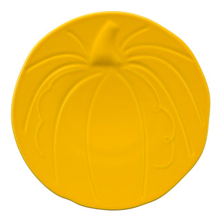 Pumpkin Shaped Plate 8 1/2 Inch