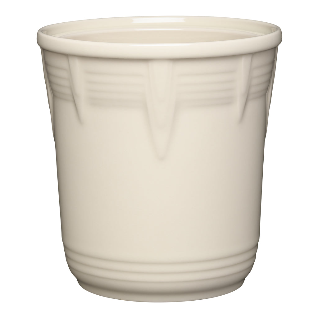 Linen Fiesta 7 Inch Chevron Utensil Crock