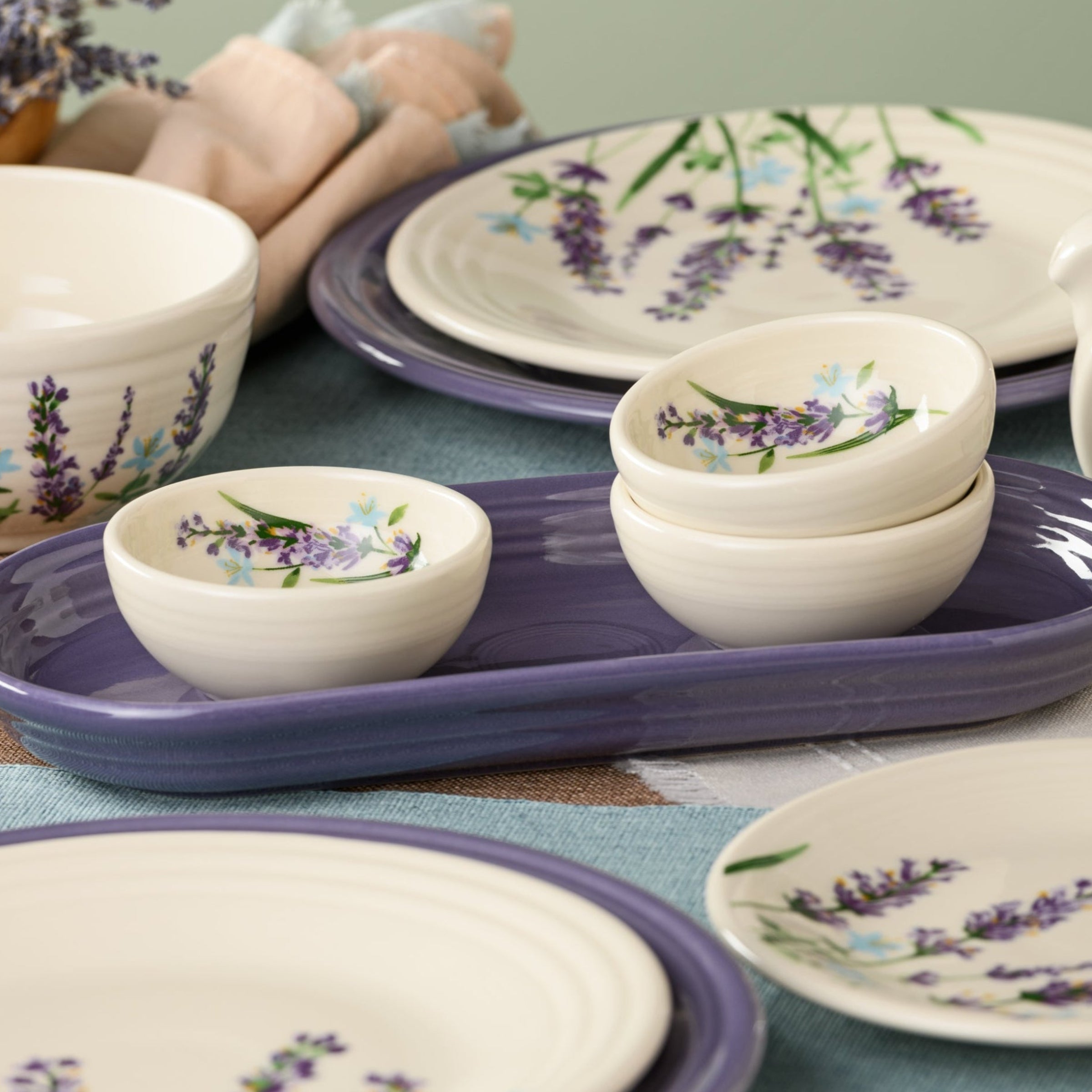 Lavender Bloom 3 3/4 Inch Mini Bowl 5 OZ – Fiesta Factory Direct