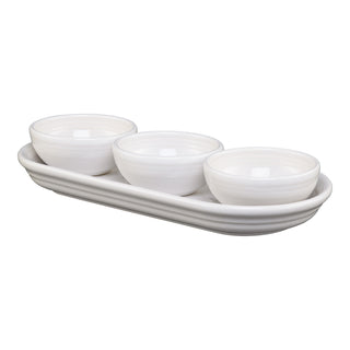 Fiesta 4-Piece Condiment Set White