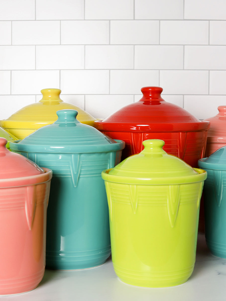 Fiesta ware canister set shop