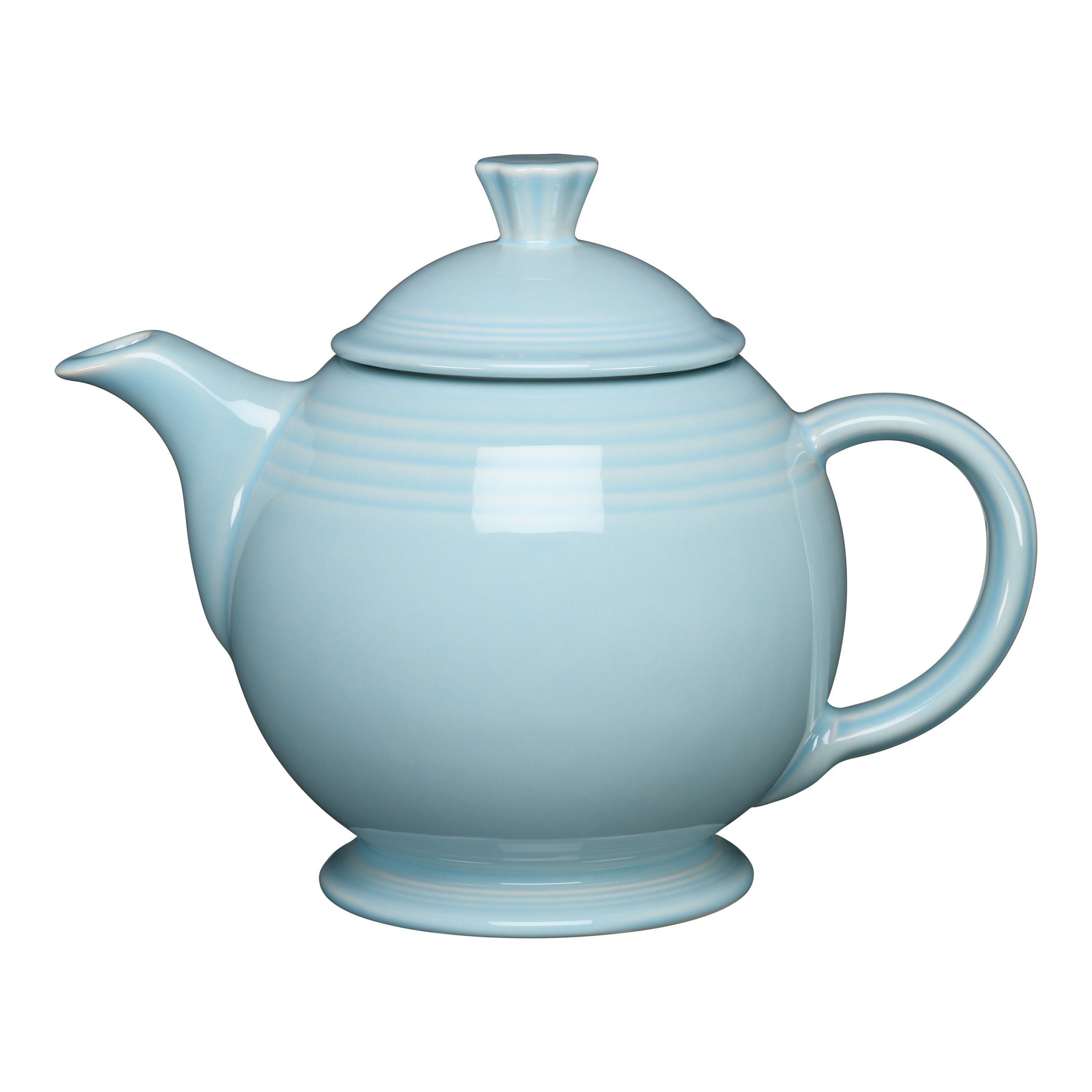 Fiesta Covered Teapot in Sky