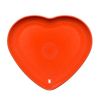 Retired Fiesta 9 Inch Heart Shaped Plate