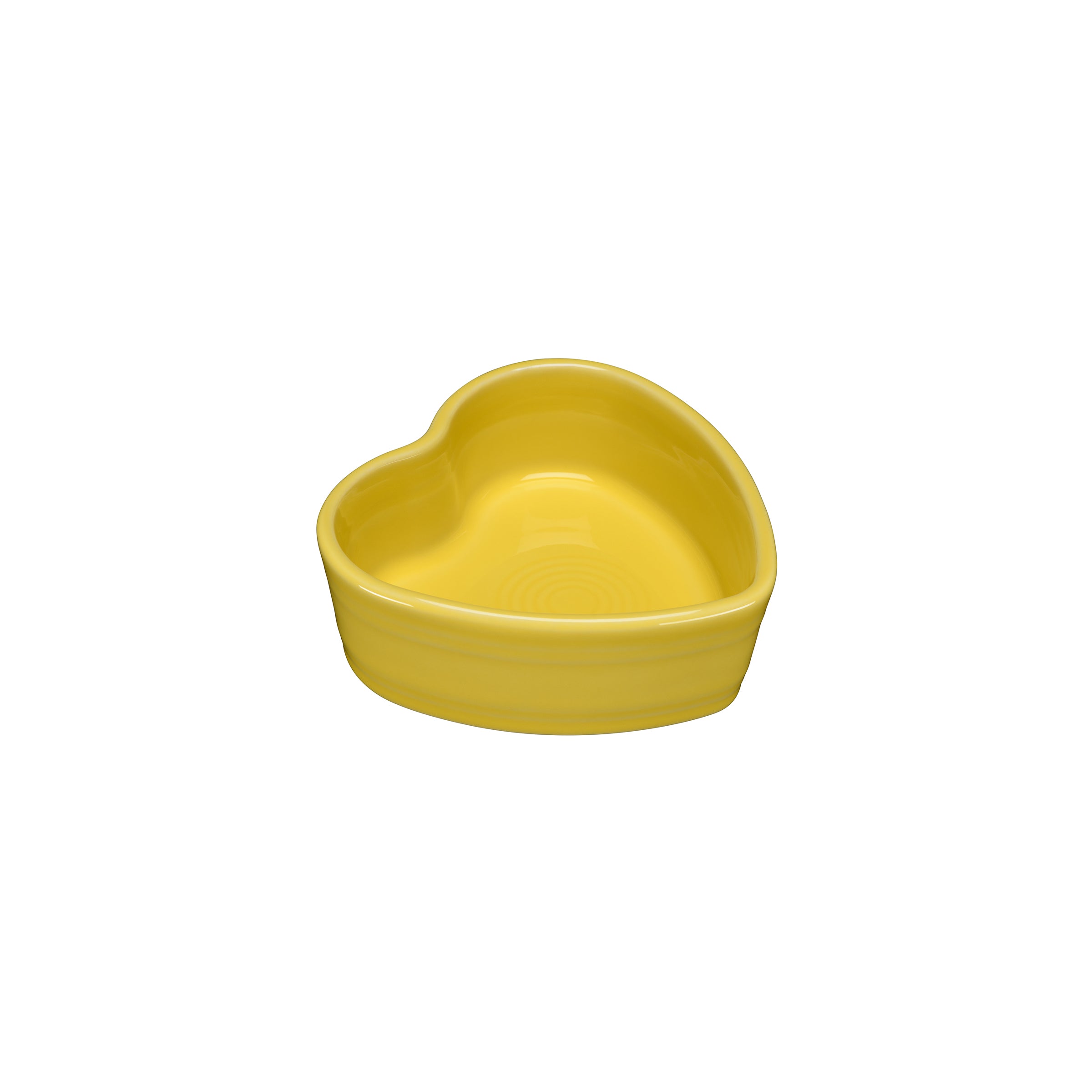 Retired Fiesta 7 OZ Heart Shaped Ramekin 4 1/2 Inch