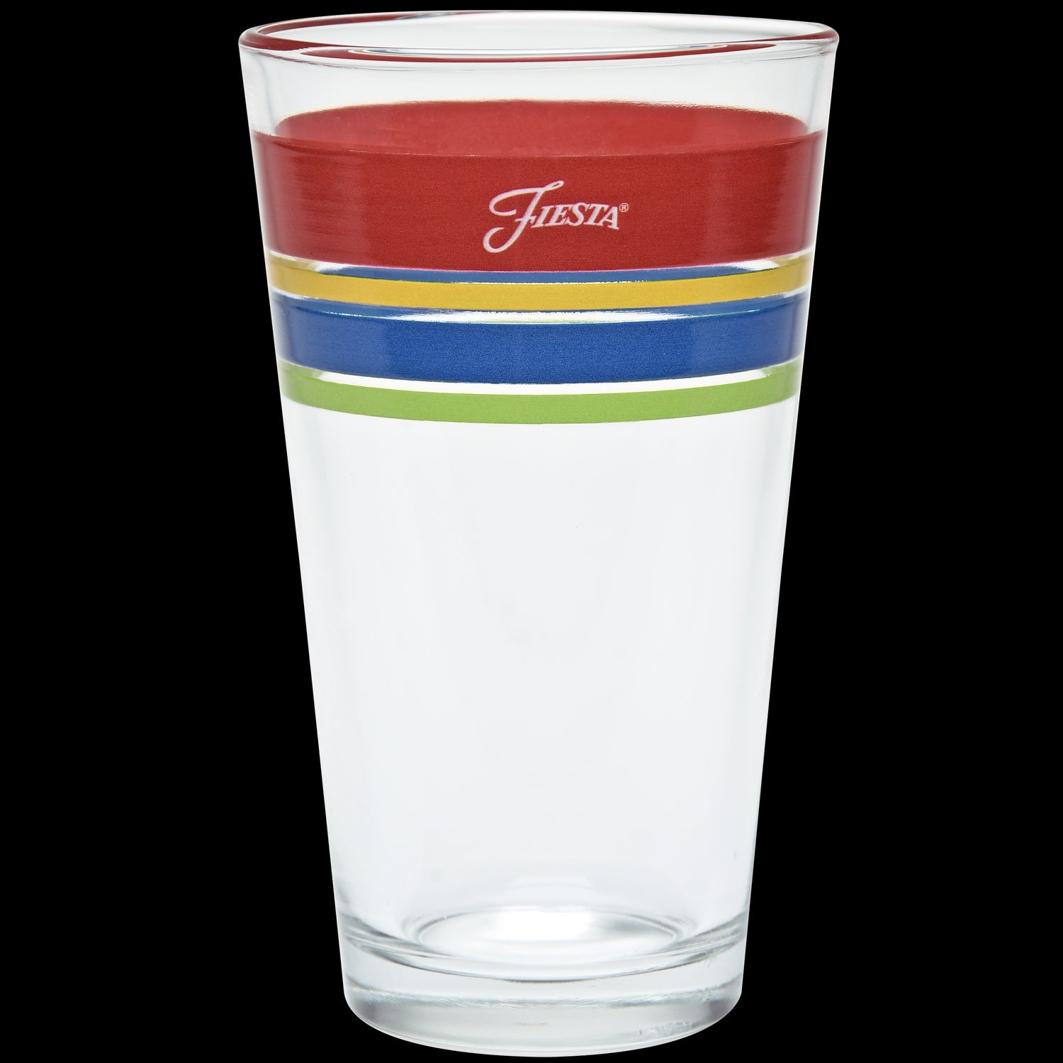 16 oz. Fiesta® Edgeline Bright Cooler Glass Set of 4 Fiesta Factory