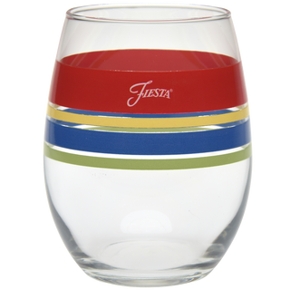 15 oz. Fiesta® Edgeline Stemless Wine Bright – Set of 4