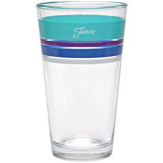 16 oz. Fiesta® Edgeline Coastal Cooler Glass - Set of 4
