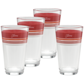 16 oz. Fiesta® Edgeline Sunset Horizon Cooler Glass - Set of 4