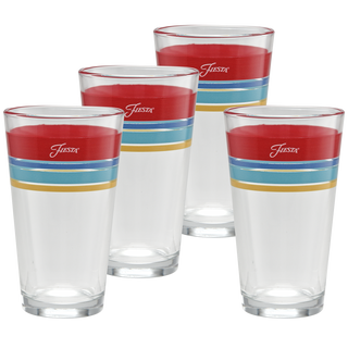 16 oz. Fiesta® Edgeline Vibrant Cooler Glass - Set of 4