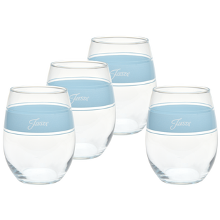 15 oz. Fiesta® Frame Stemless Wine Sky – Set of 4 – Fiesta Factory Direct