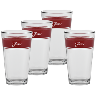 16 oz. Fiesta® Frame Cooler Scarlet - Set of 4