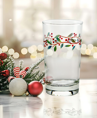 7 oz. Fiesta® Nutcracker Holly Juice Glass – Set of 4