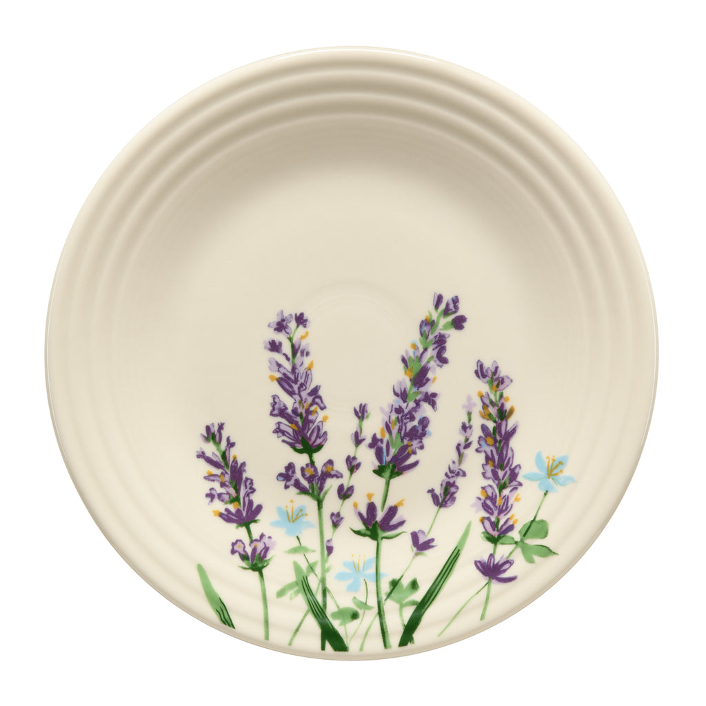 Lavender Bloom Classic Rim 9 Inch Luncheon Plate – Fiesta Factory Direct