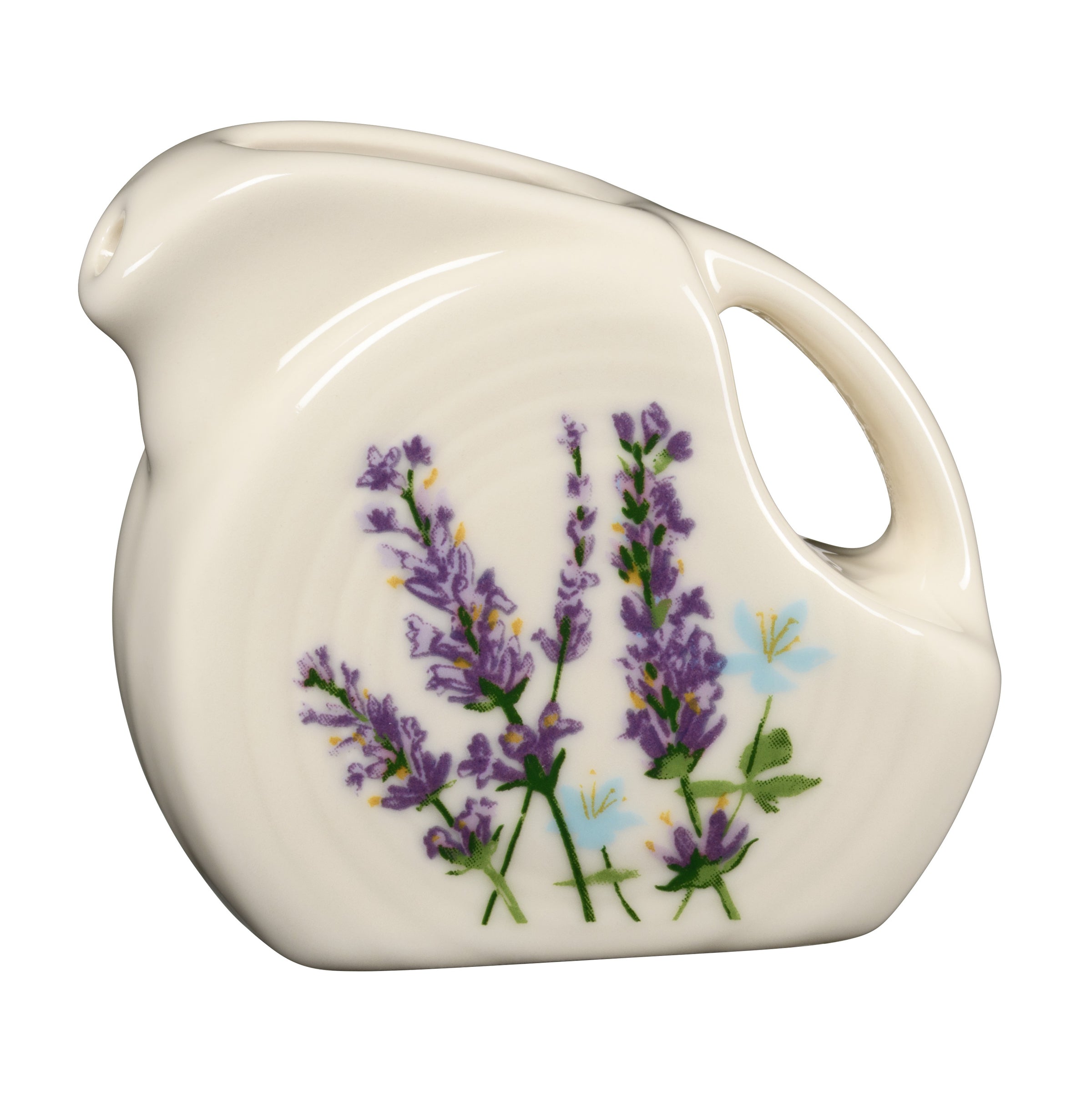 Lavender Bloom 5 OZ Mini Disk Pitcher – Fiesta Factory Direct