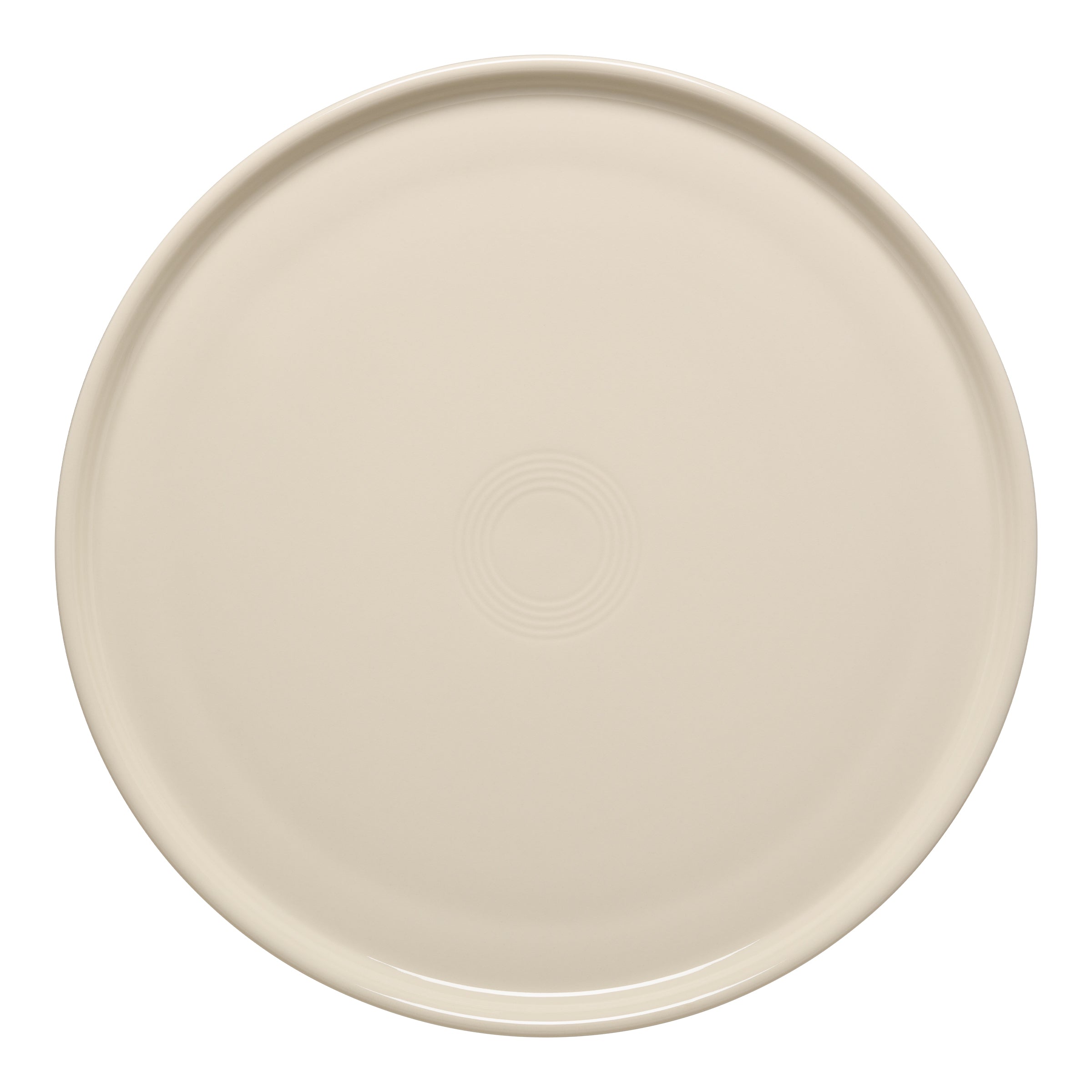 Fiesta 12 Inch Round Baking and Serving Platter - color "Linen"