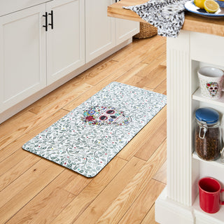 Skull & Vine Sugar Anti-Fatigue Comfort Kitchen Mat