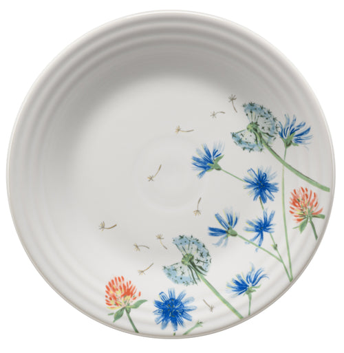 Breezy Floral Luncheon Plate