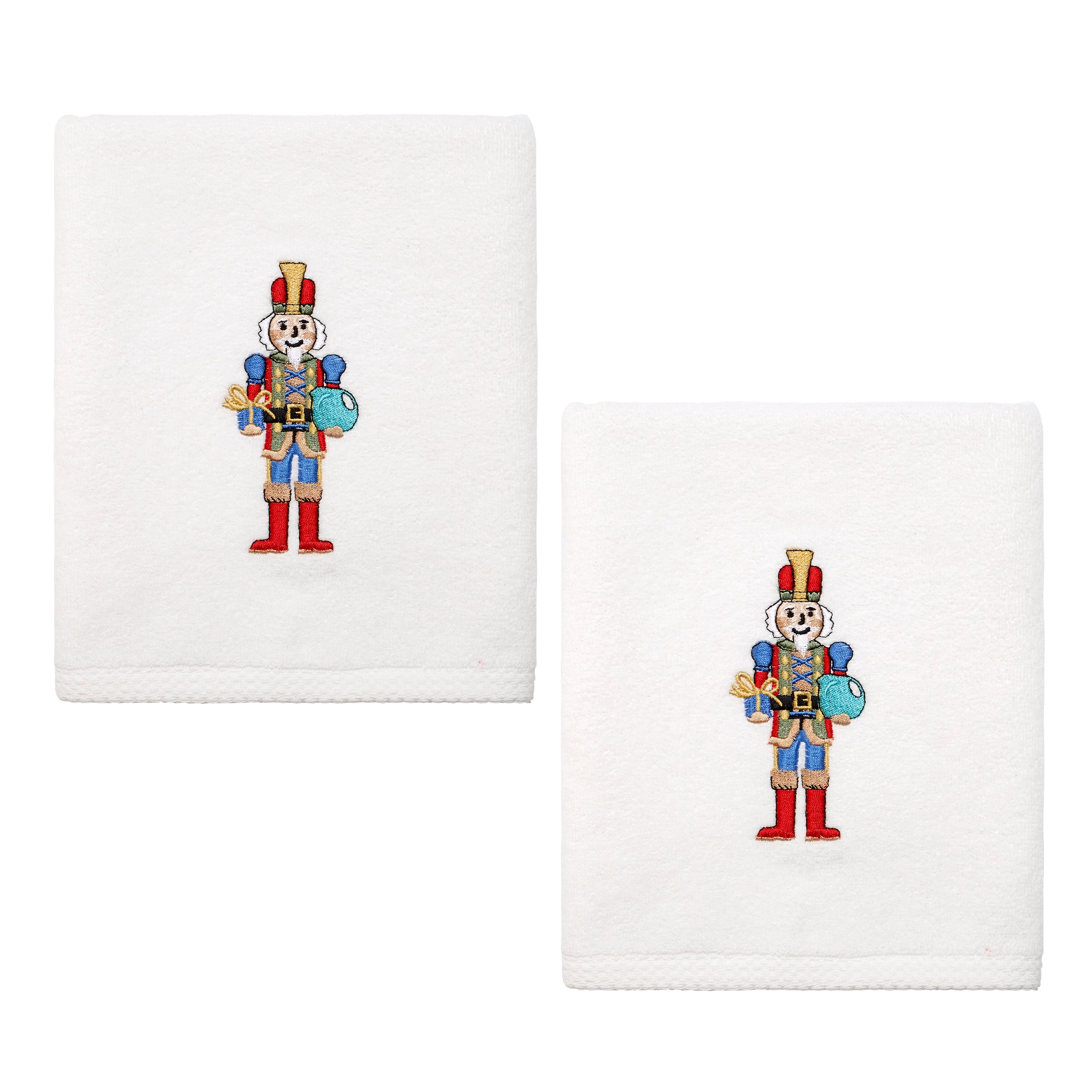 Fiesta Nutcracker The Giver Embroidered Hand Towel - Thumbnail 2