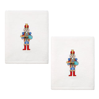 Nutcracker The Giver Embroidered Towel Set of 2