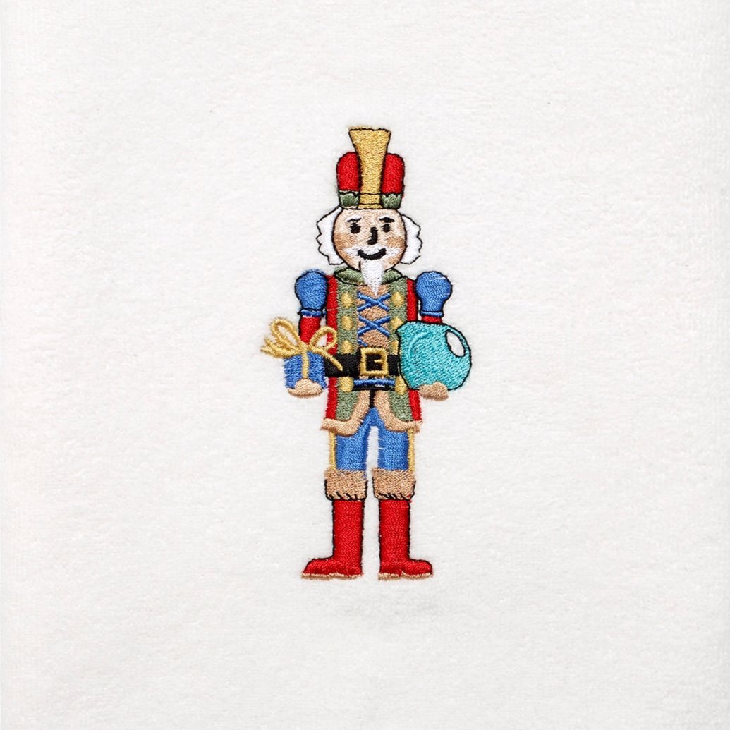 Fiesta Nutcracker The Giver Embroidered Hand Towel - Thumbnail 3