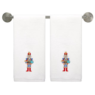 Nutcracker The Giver Embroidered Towel Set of 2