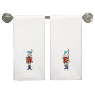 Nutcracker The Guardian Embroidered Towel Set of 2